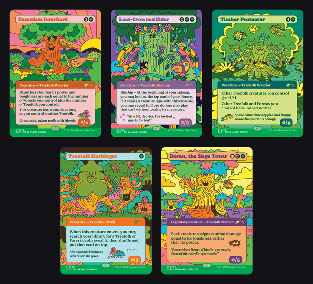 Secret Lair: Peace, Love, & Treefolk