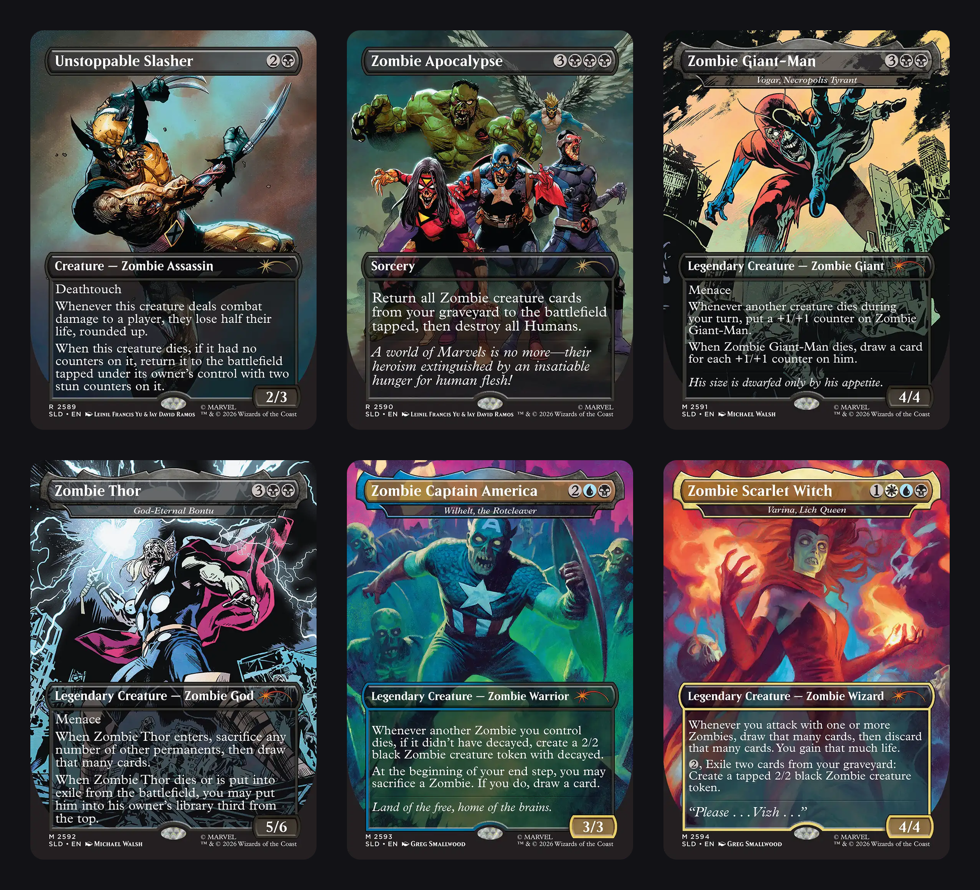 Secret Lair x Marvel: Zombies