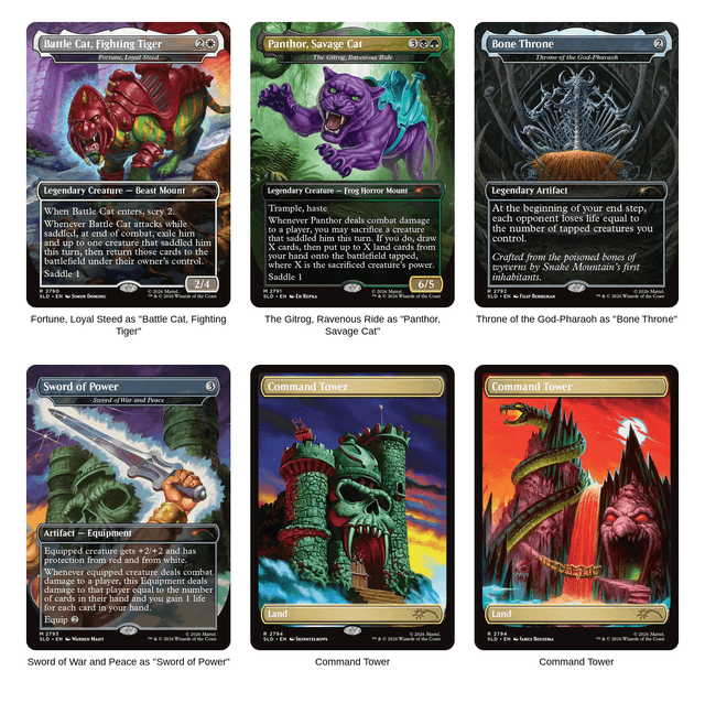 Secret Lair x Masters of the Universe: Sold Separately
