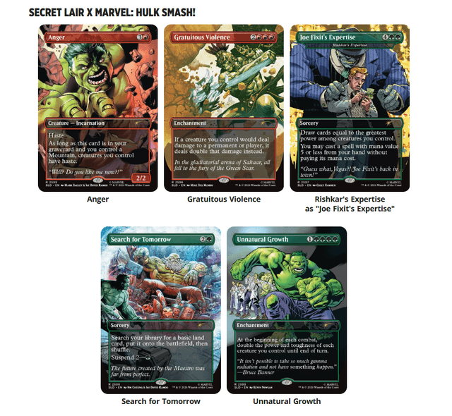 Secret Lair x Marvel: Hulk SMASH!